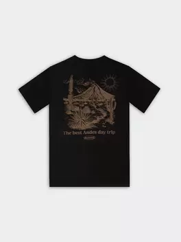 Polo para Hombre DUNKELVOLK ANDES TRIP Negro