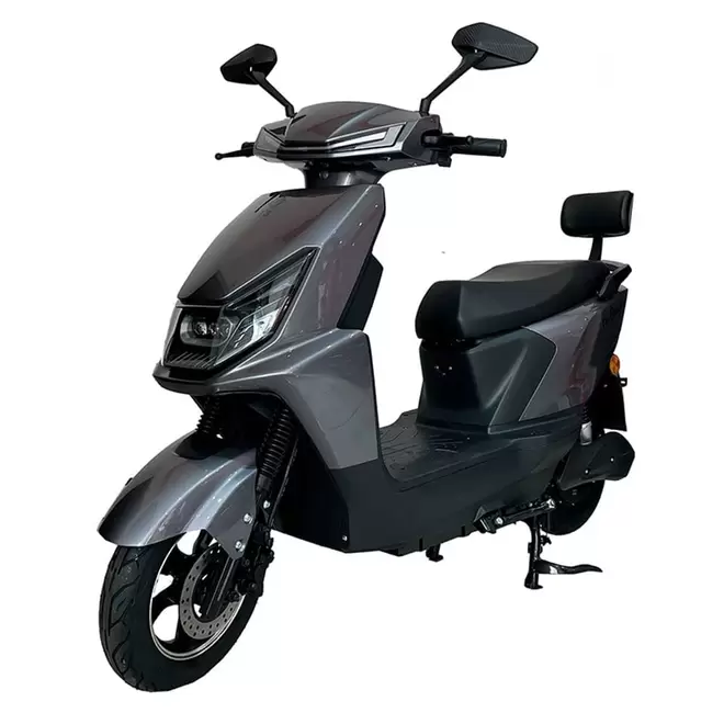 Moto eléctrica GreenLine Y3, 45 km/h, 60 km, 1200W, vehículo eléctrico, gris