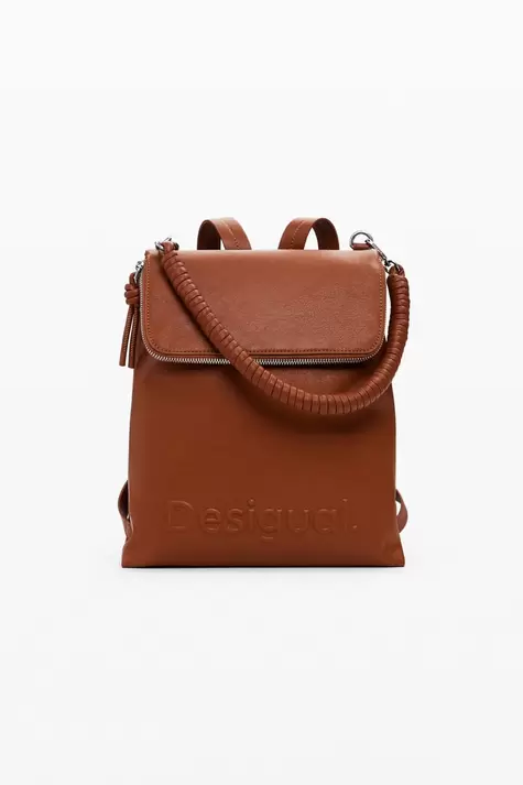Mochila logo 3D mediana