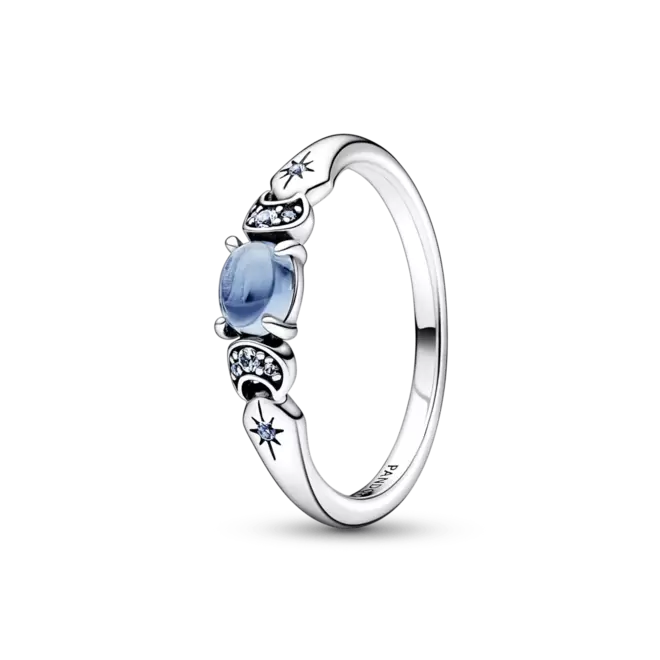 Anillo Princesa Jazmín de Aladdín de Disney Pandora Plata Esterlina