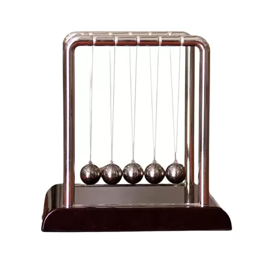 Péndulo de Newton decorativo de metal