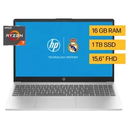 Laptop HP 15.6" Windows 11 Home AMD Ryzen 7-7730U 16GB 1TB SSD 15-FC0031LA