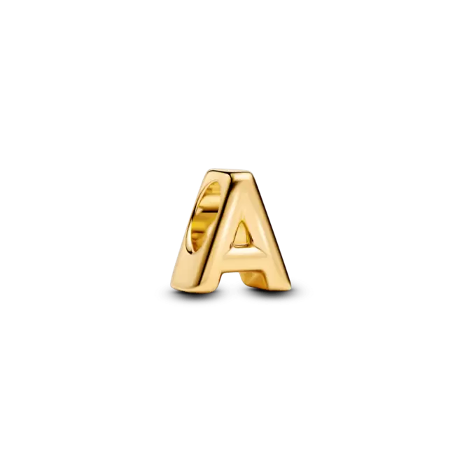 Charm Dorado Alfabeto Letra A
