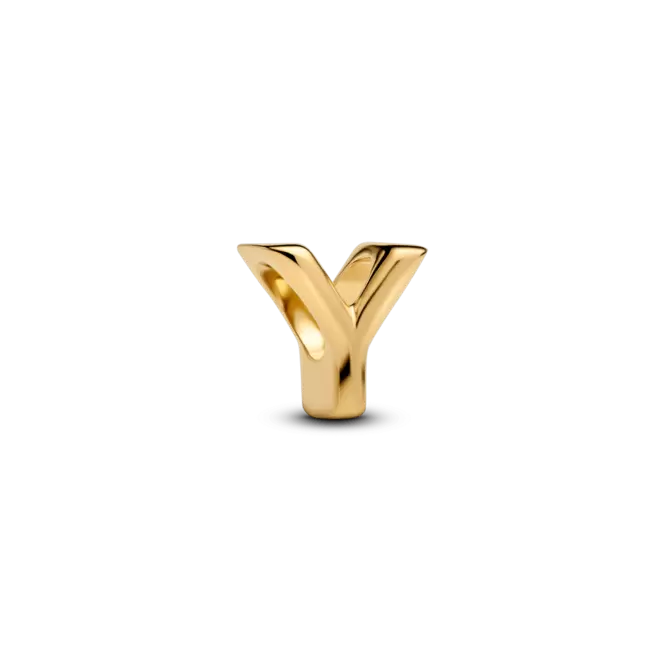 Charm Dorado Alfabeto Letra Y