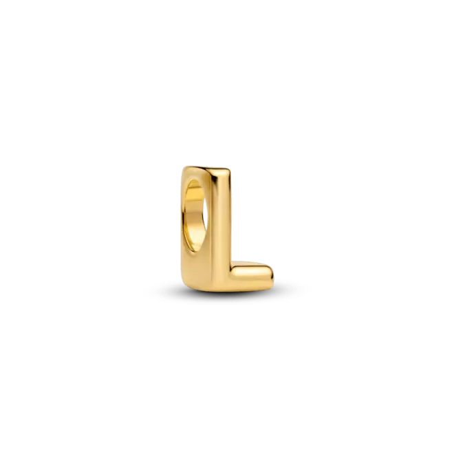 Charm Dorado Alfabeto Letra L