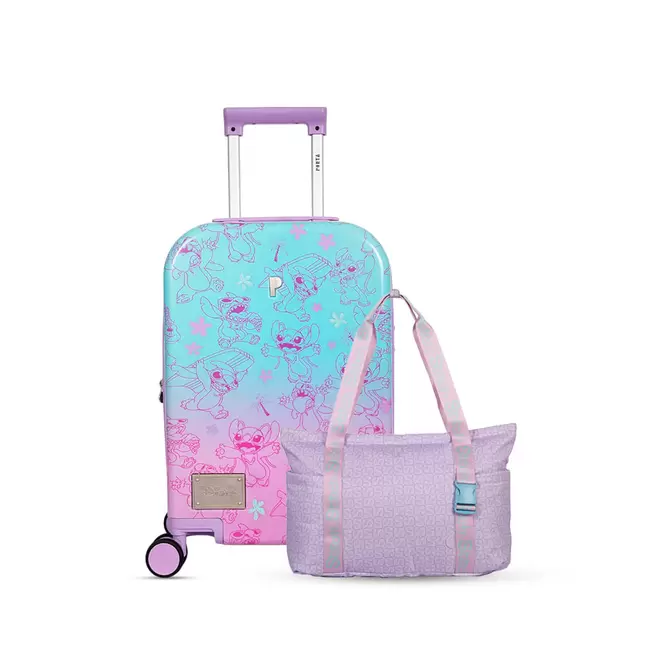 SET DE VIAJE MALETA ORLEANS 18" + BOLSO GRANDE STITCH