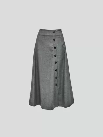 Ysidro Skirt WoolGrey