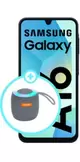 Galaxy A16 128GB 5G + Parlante Bluetooth Greatnice GTS-1468