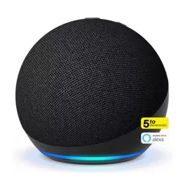 Altavoz inteligente Amazon Echo Dot 5ta Generación con Alexa Negro