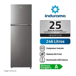 Refrigeradora Indurama 246LT 130W RI-389I