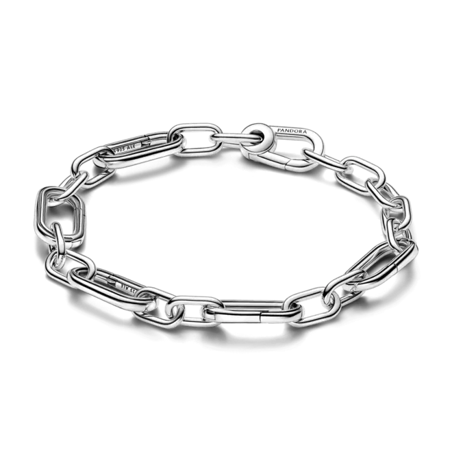 Brazalete de Cadena de Eslabones Link Pandora ME con Cinco Links Que Se Pueden Abrir