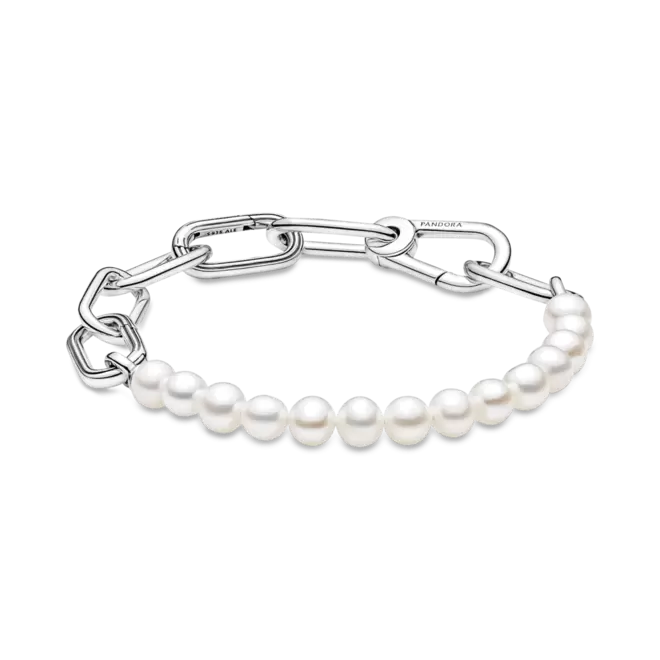 Brazalete De Perlas Cultivadas De Agua Dulce Pandora Me