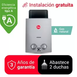 Terma a Gas Rheem 8LT 9500W Class Blanco