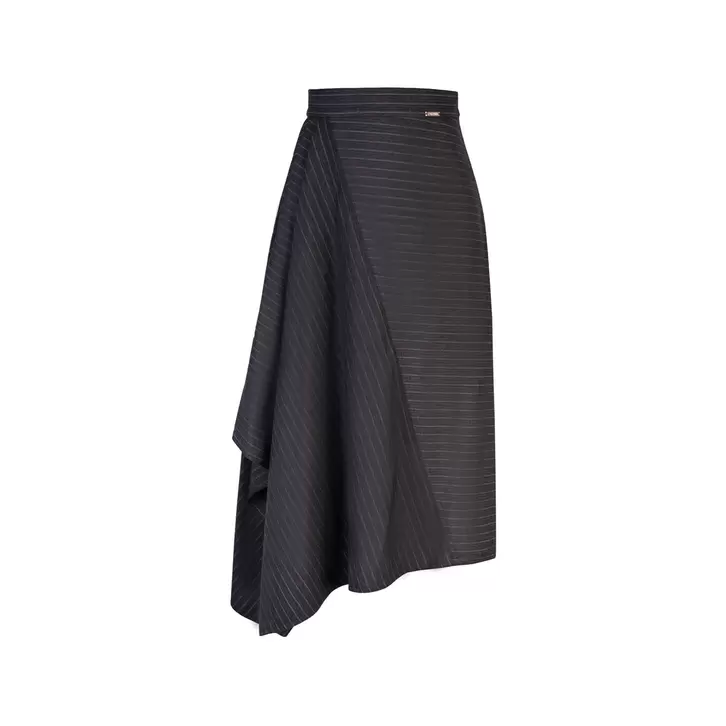 Falda Midi Sedimentary Plomo