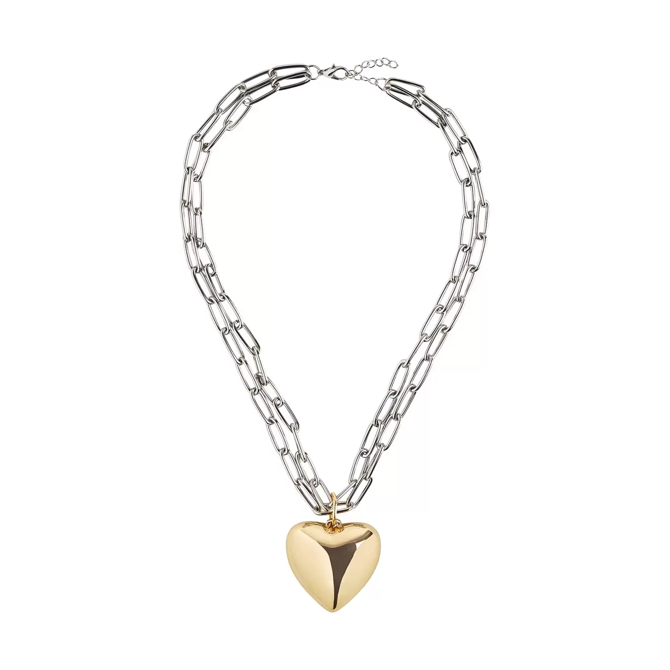 Collar Corto Con Corazón