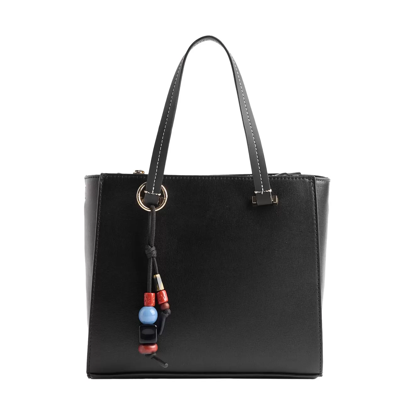 Cartera Tote Con Colgante