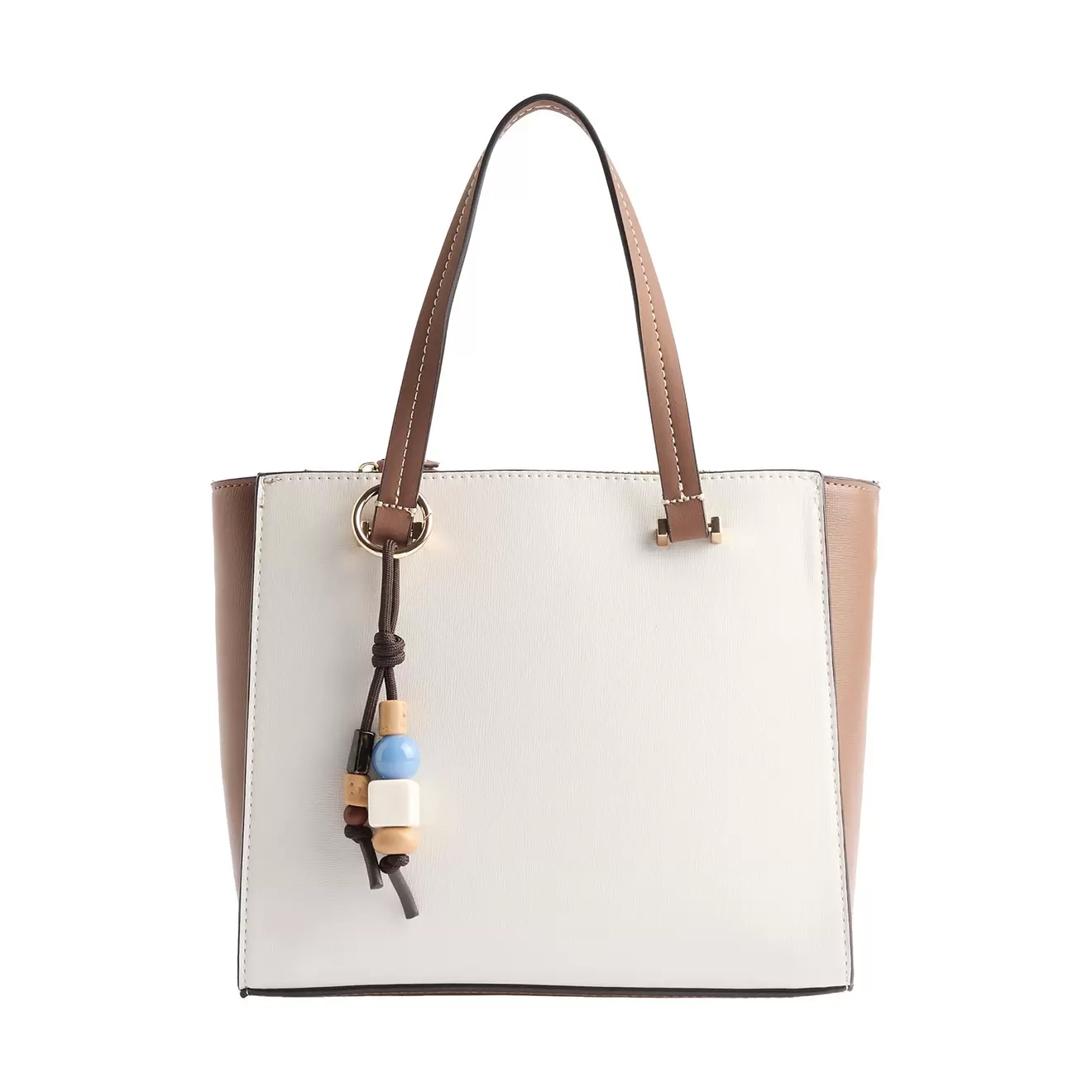 Cartera Tote Color Block Colgante