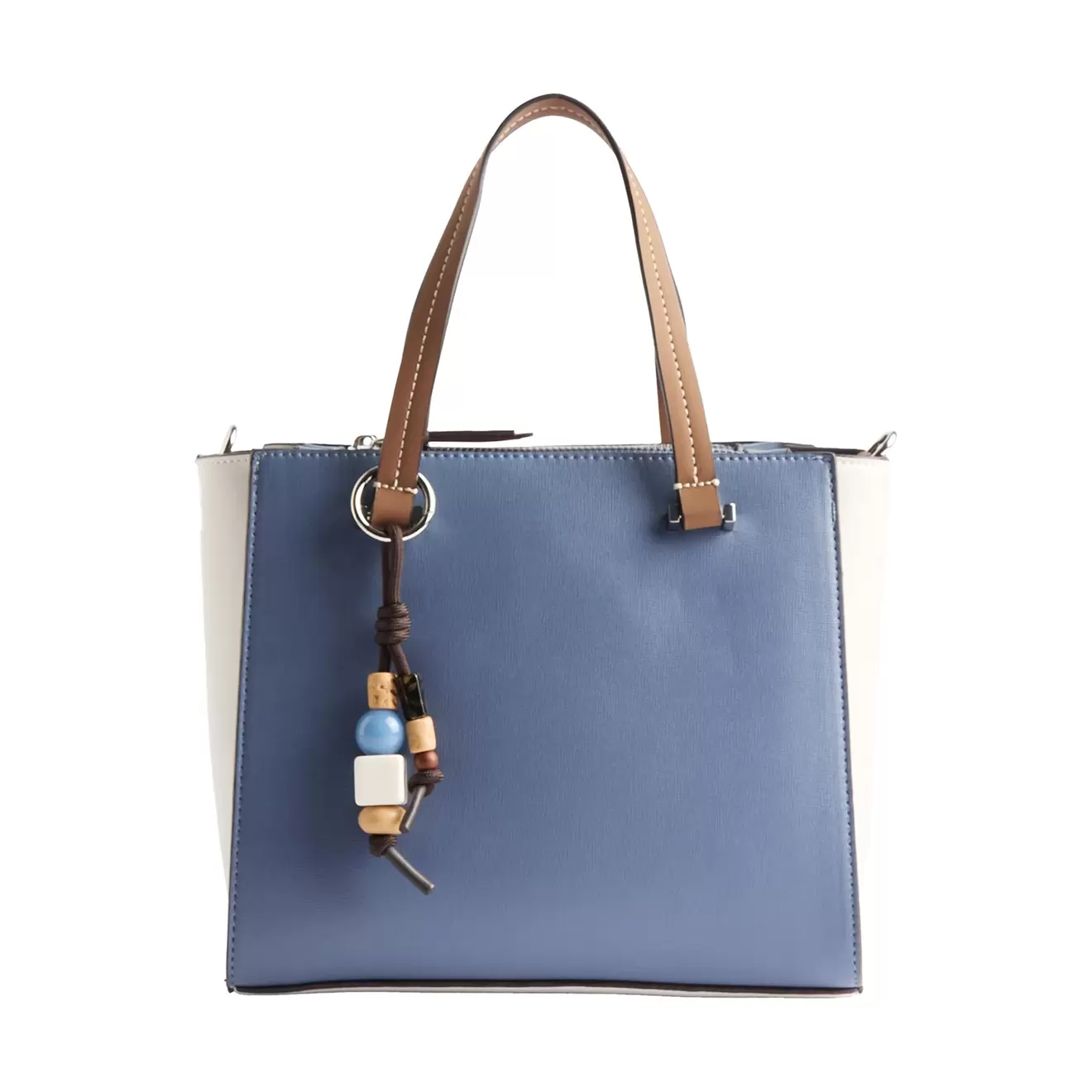 Cartera Tote Color Block Colgante