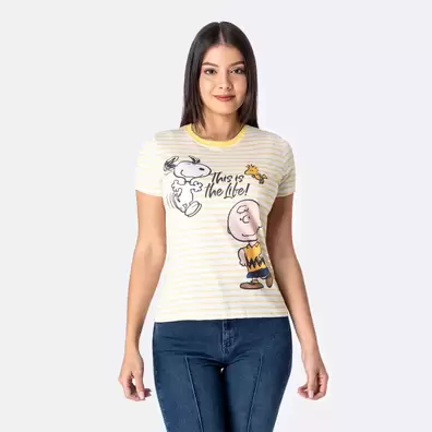 Polo Moda Jersey Ornelia-Snoopy M/Corta
