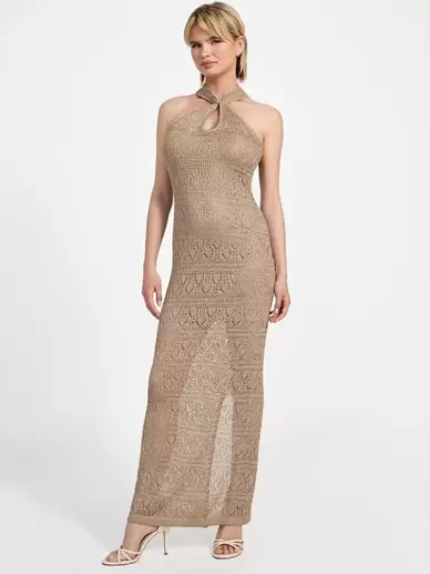Cynthia Keyhole Maxi Dress