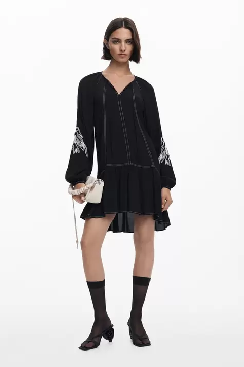 Vestido Boho bordados