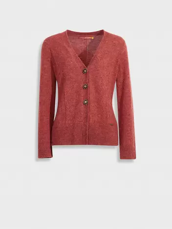 Zia Cardigan Baby AlpacaRed