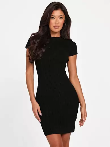 Toki Rib-Knit Sweater Dress