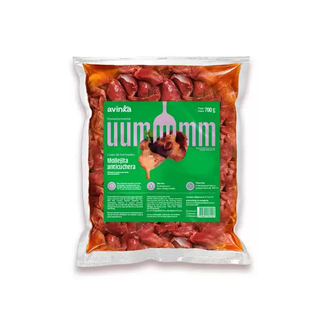 Mollejitas anticucheras Avinka Bolsa 700 g