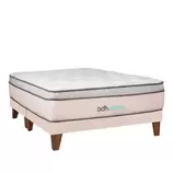 Cama Europea Natten Queen + 2 Almohadas ViscoelÃ¡stica + Protector