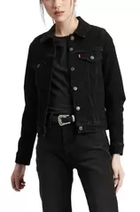 Casaca Mujer Original Trucker Negro