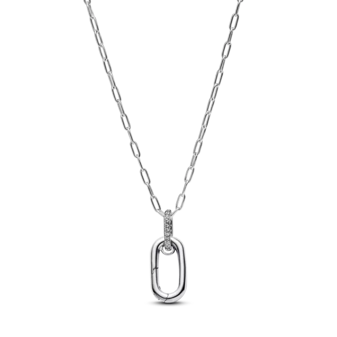 Collar Con Colgante Eslabón Que Se Puede Abrir