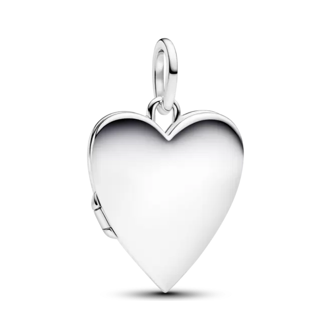 Colgante Placa Grabable Corazón Que Se Puede Abrir
