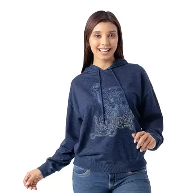 Polera Frech Terry Lycrado Laliberty_s Cerrada