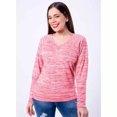 Polera Frech Terry Lycrado Saura Cerrada