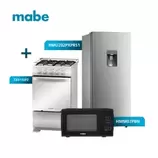 Combo Refrigeradora 187L +Cocina 52cm +Horno microondas