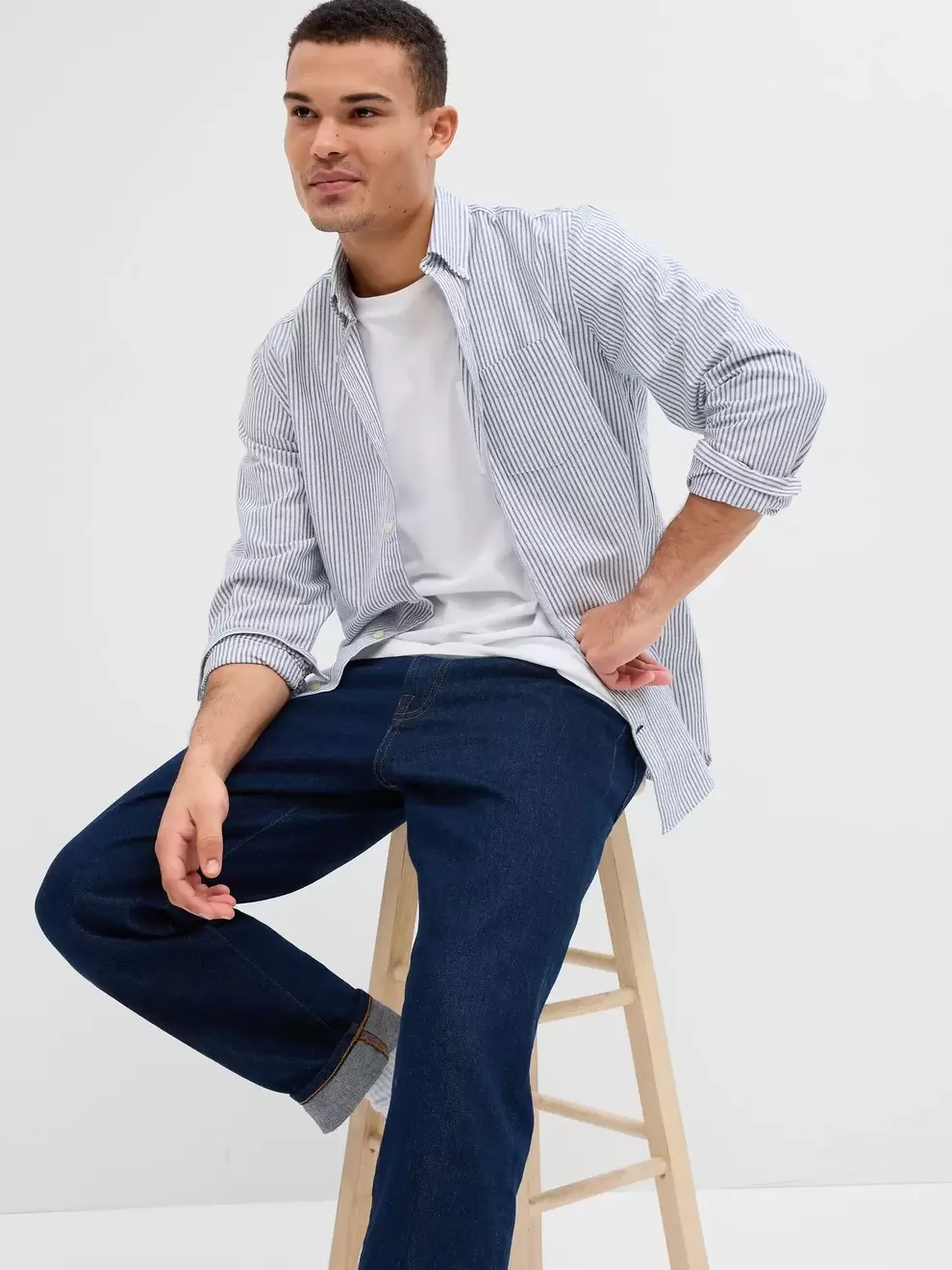 Camisa Gap Oxford Hombre