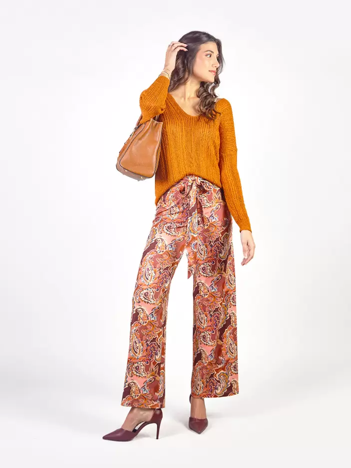 CLEMENTINA - PANTALÓN SEMI PALAZZO