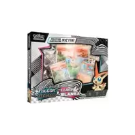 Pokémon TCG Fulgor Negro y Llama Blanca Colección Ilustración Victini (Español)