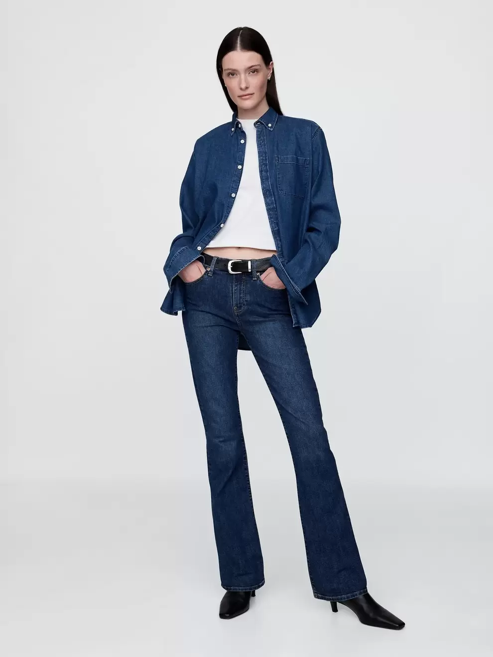 Jean Baby Boot Mujer
