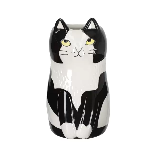 Maceta de Cerámica con Forma de Gato
