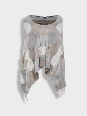 Borsalino Poncho Baby Alpaca Multi