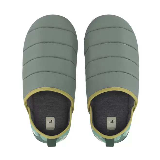 Pantufla Taffeta con Estampado