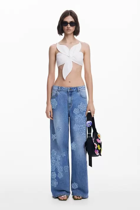 Vaquero Wide Leg flores Tyler McGillivary