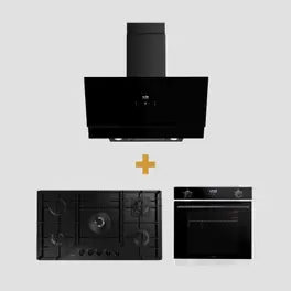 Encimera 067 + Campana Extra Signature + Horno Gas 018