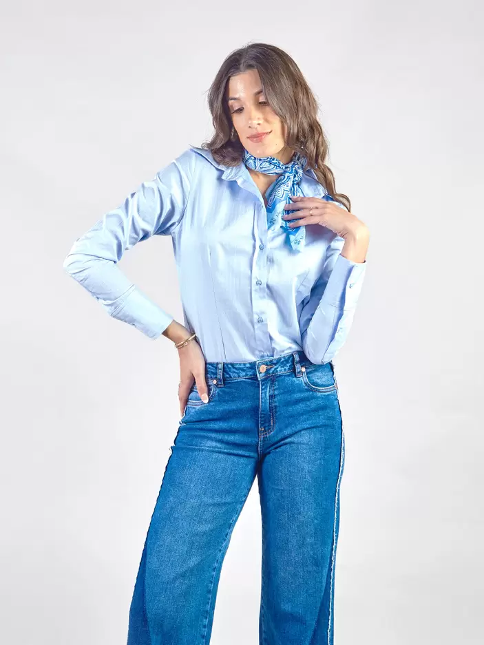 THALIA - BLUSA CAMISERA