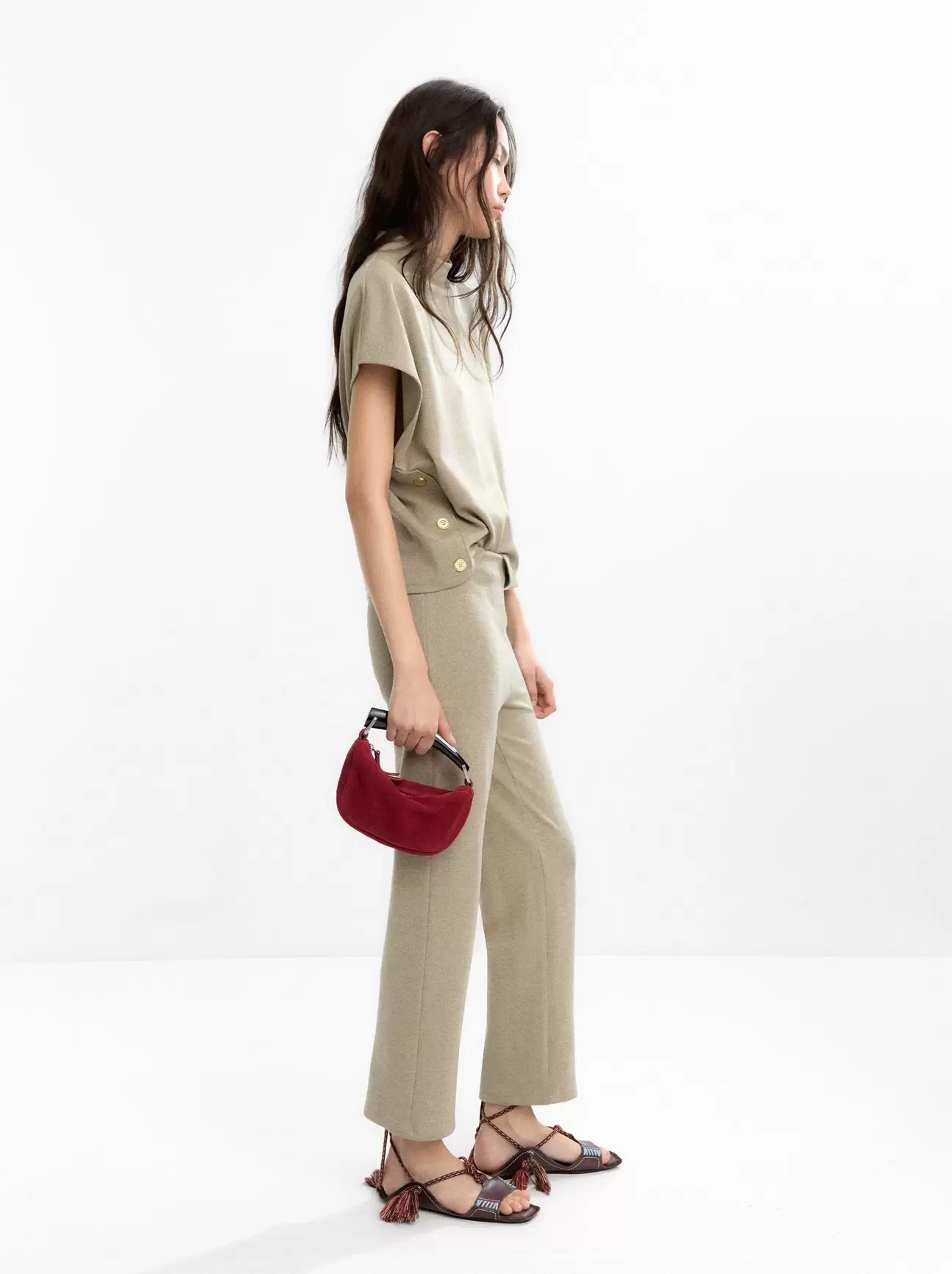 Pantalón Con Cintura Elástica