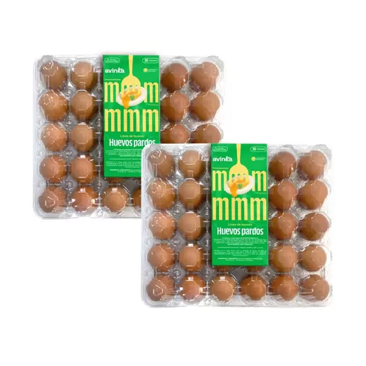 Pack 02 Huevos Avinka Bandeja 30 unidades