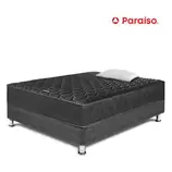 Cama Majestic Black 1.5 Plazas