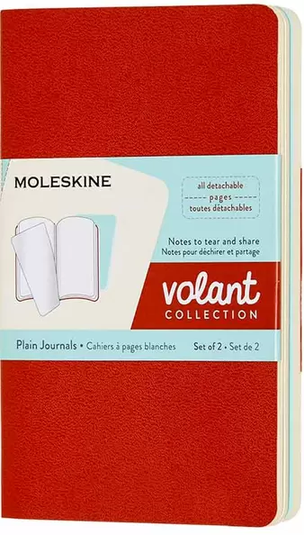 Set de Journal Volant Coral y Aguamarina Pocket Plano