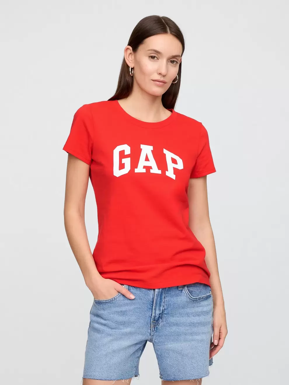 Polo Classic Logo Gap Mujer